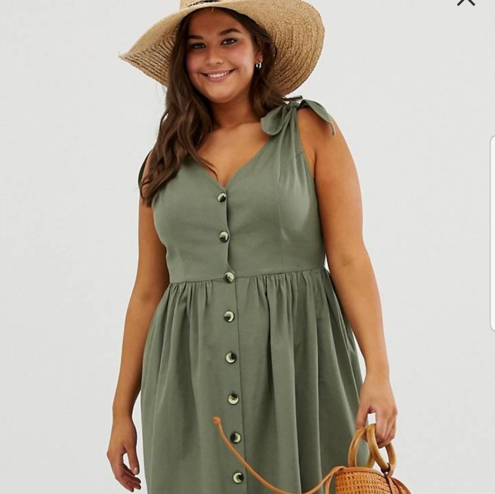 ASOS Design Curve Smock Dress